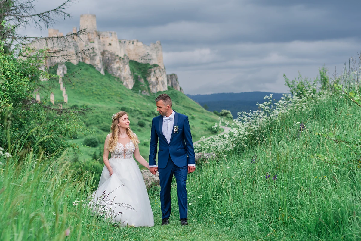 svadobné portréty Spišský hrad