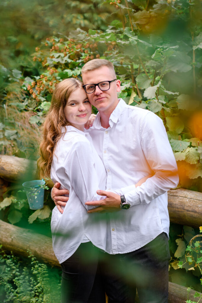 Rande fotenie Majka a Matej – párový portrét v prírode