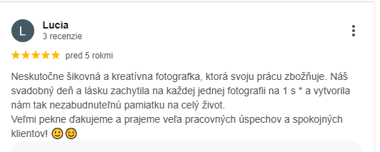 recenzie fotograf prešov