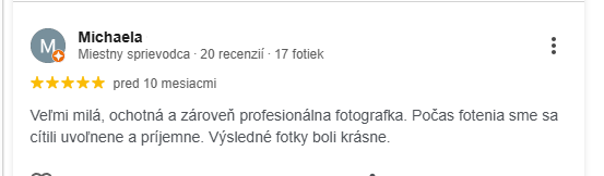 recenzie fotograf prešov