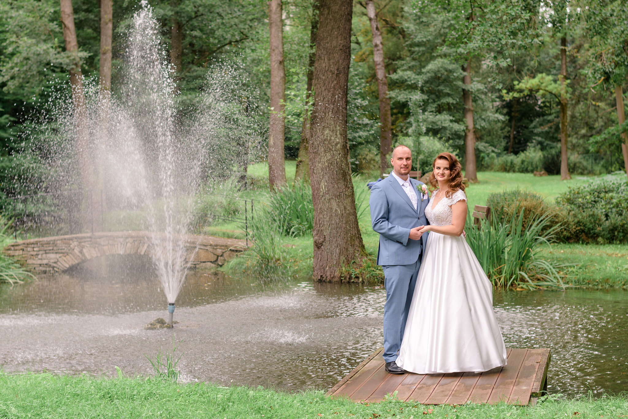 svadobné fotenie Fričovce park