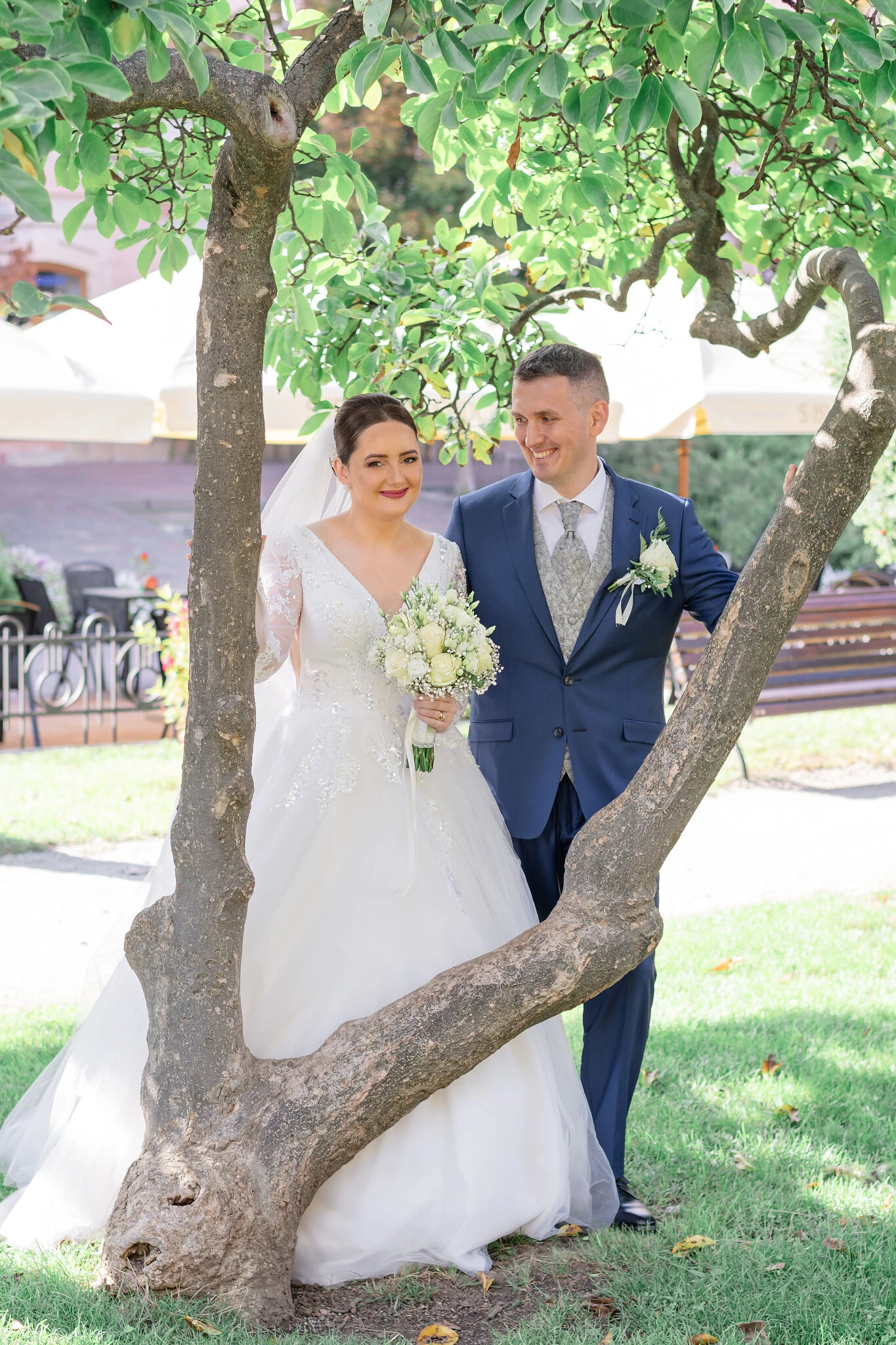 svadobné portréty Prešov park 