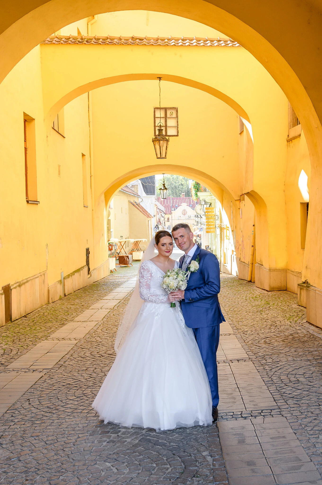 svadobné fotenie pod bránkou Prešov historické miesto
