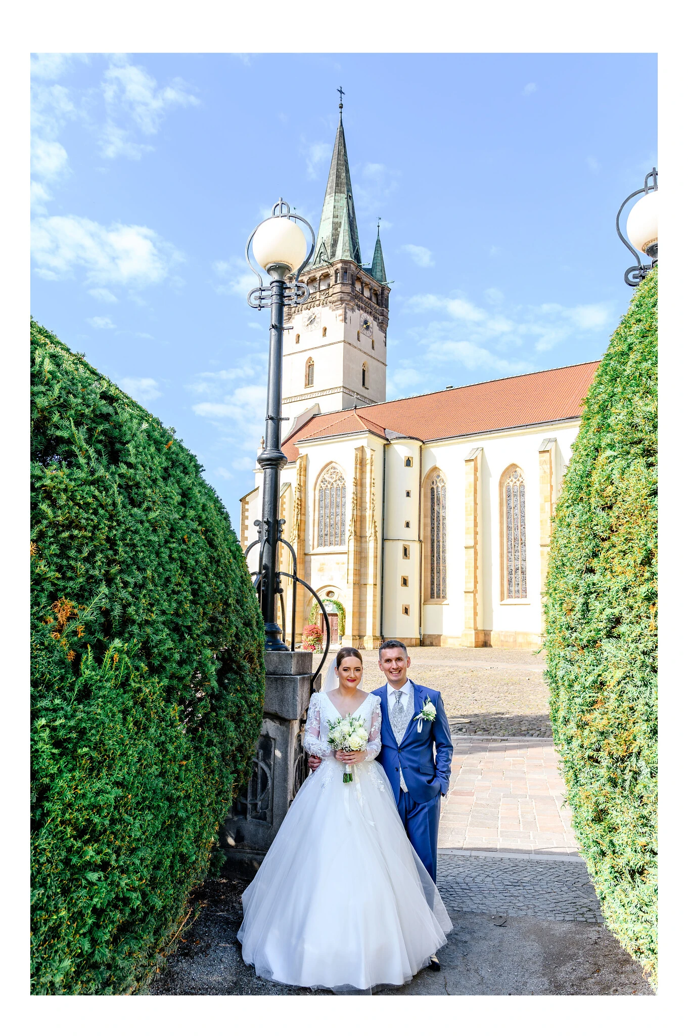 svadobné portréty Prešov konkatedrála
